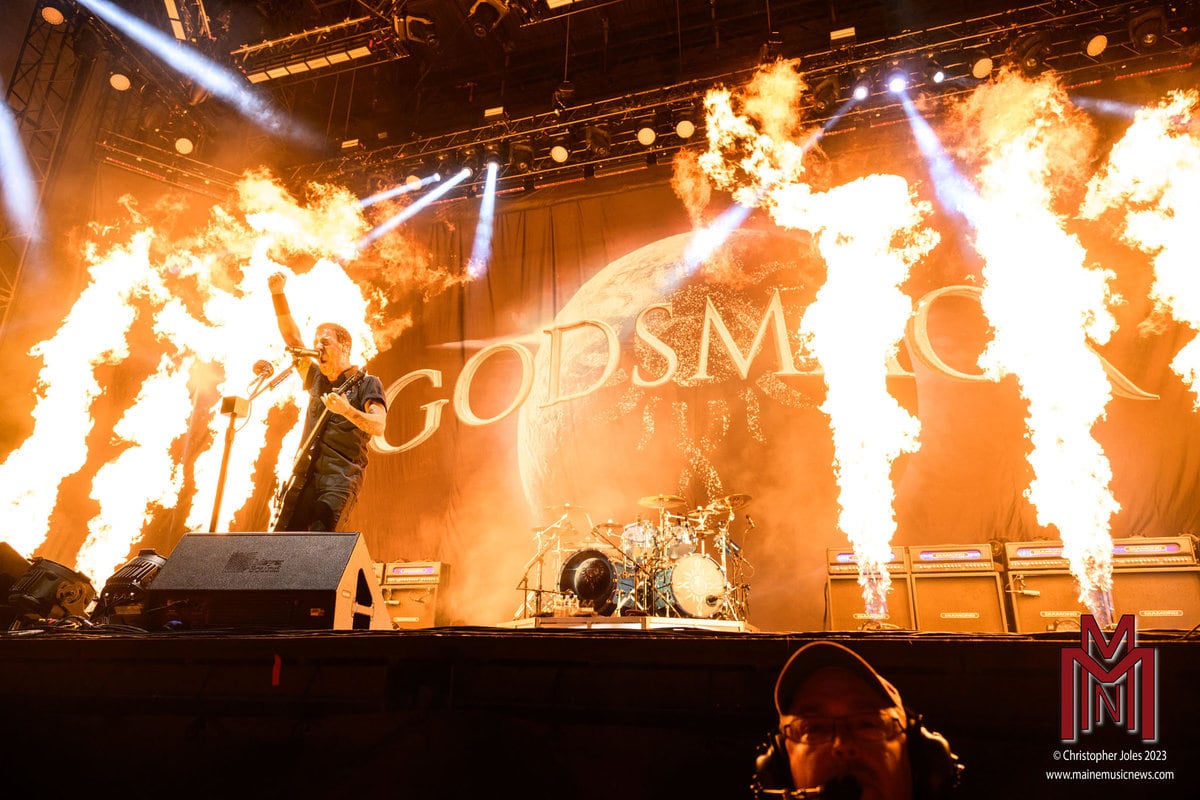 Read more about the article Rockers Unite: Godsmack and Staind – Maine Savings Amphitheater – July 25th, 2023